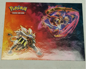 Sticker Sheet - Solgaleo Lunala - New, Unused