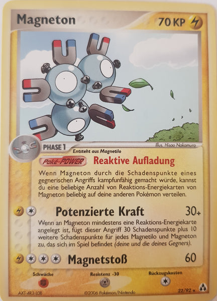 Magneton German - 22/92 - Rare