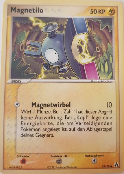 Magnemite German - 59/92 - Common