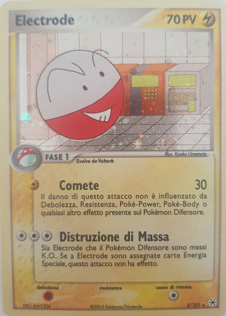 Electrode Italian - 5/101 - Holo Rare