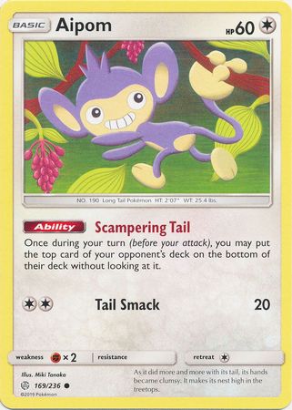 Aipom - 169/236 - Common