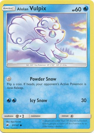 Alolan Vulpix - 27/147 - Common