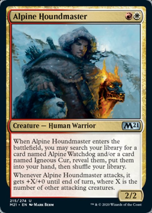 Alpine Houndmaster - 215/274 - Uncommon