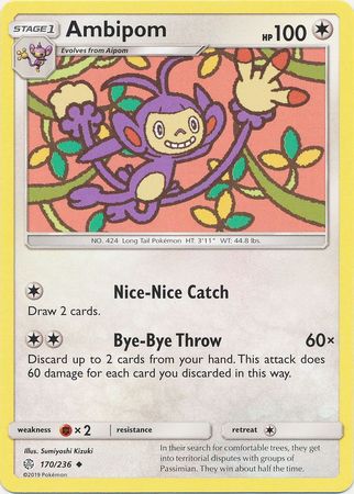 Ambipom - 170/236 - Uncommon