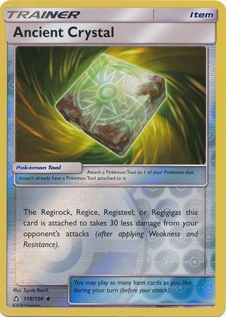 Ancient Crystal - 118/156 - Uncommon Reverse Holo