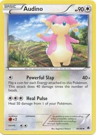 Audino - 83/98 - Uncommon