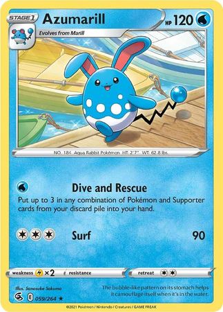 Azumarill - 59/264 - Rare