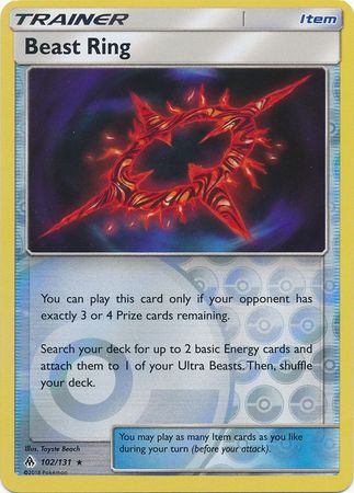 Beast Ring - 102/131 - Uncommon Reverse Holo