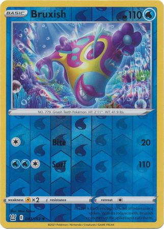 Bruxish - 43/163 - Uncommon Reverse Holo