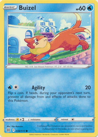 Buizel - 38/172 - Common