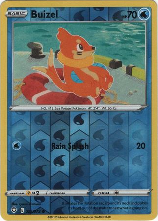 Buizel - 22/72 - Common Reverse Holo