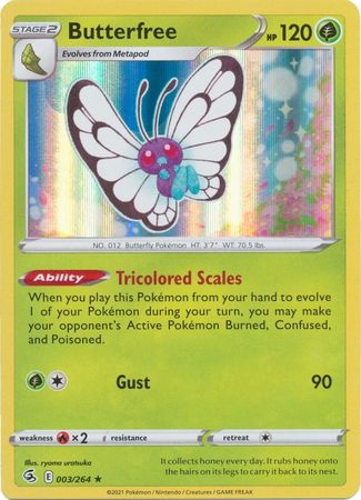 Butterfree - 3/264 - Holo Rare