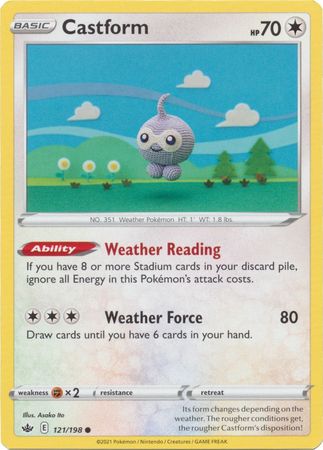 Castform - 121/198 - Common