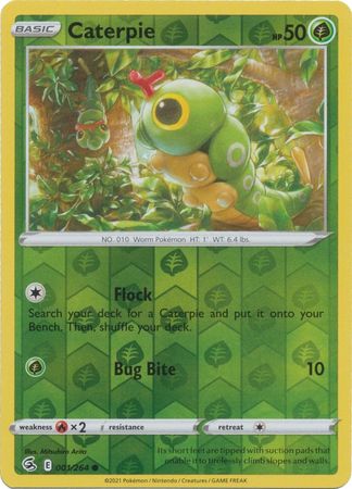 Caterpie - 1/264 - Common Reverse Holo