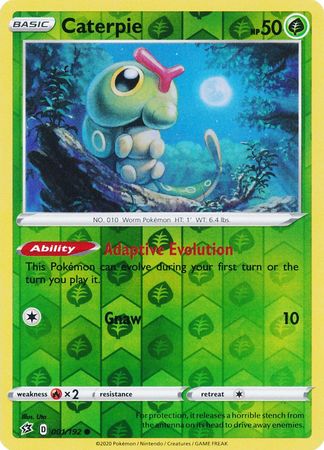 Caterpie - 1/192 - Common Reverse Holo