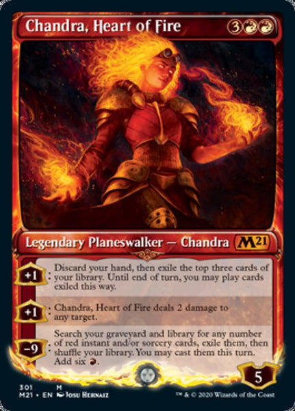 Chandra, Heart of Fire - 301/274 - Mythic Showcase