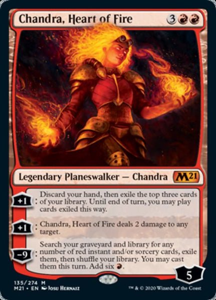 Chandra, Heart of Fire - 135/274 - Mythic