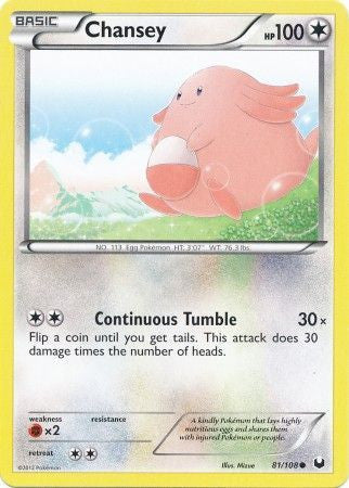 Chansey - 81/108 - Common