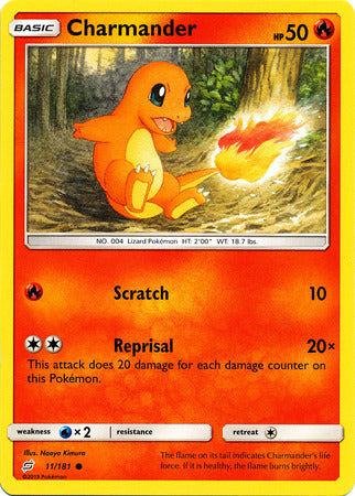 Charmander - 11/181 - Common