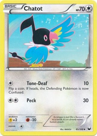 Chatot - 85/108 - Uncommon