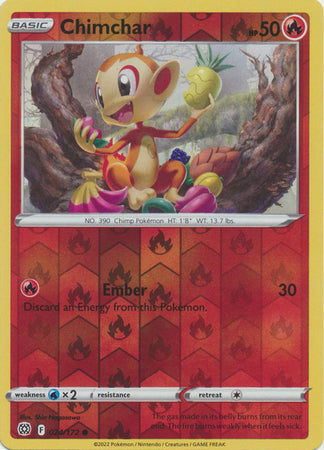 Chimchar - 24/172 - Common Reverse Holo