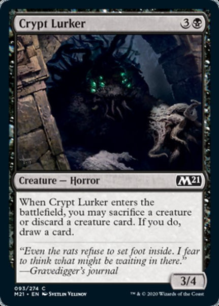 Crypt Lurker - 93/274 - Common Foil