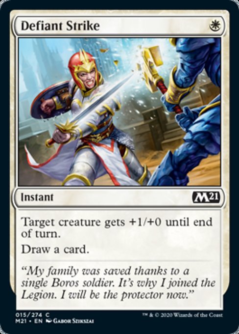 Defiant Strike - 15/274 - Common Foil