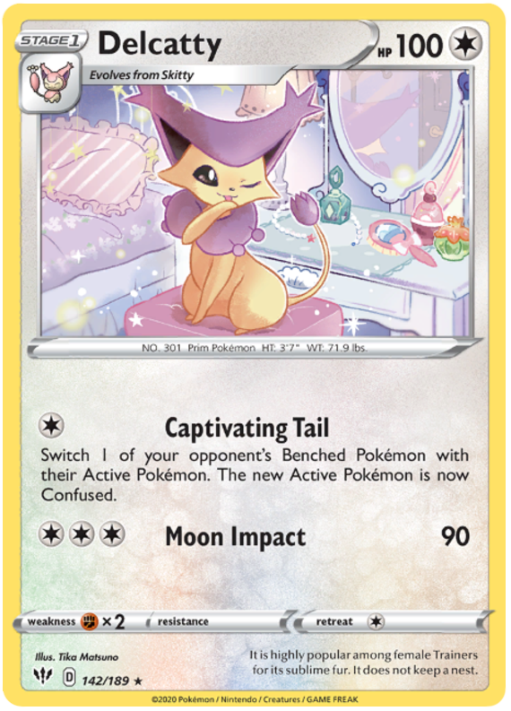 Delcatty - 142/189 - Rare