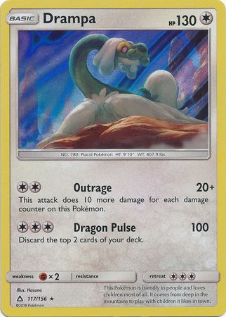 Drampa - 117/156 - Holo Rare