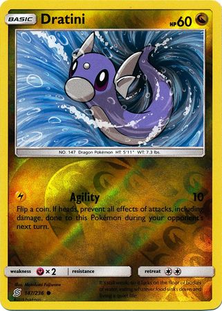 Dratini - 147/236 - Common Reverse Holo