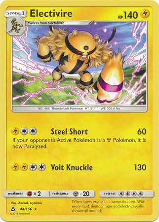 Electivire - 44/156 - Rare