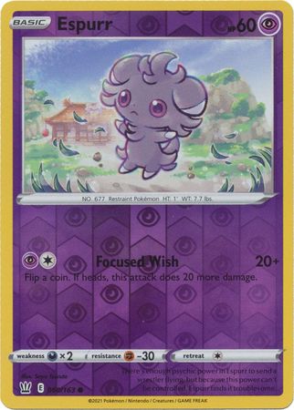 Espurr - 60/163 - Common Reverse Holo