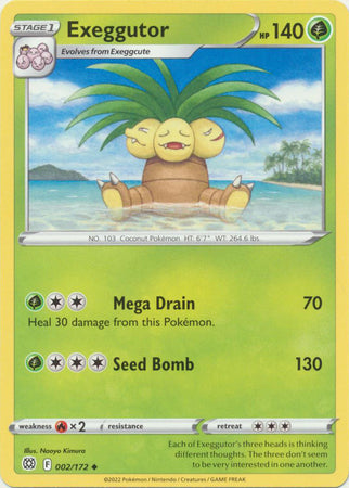 Exeggutor - 2/172 - Uncommon