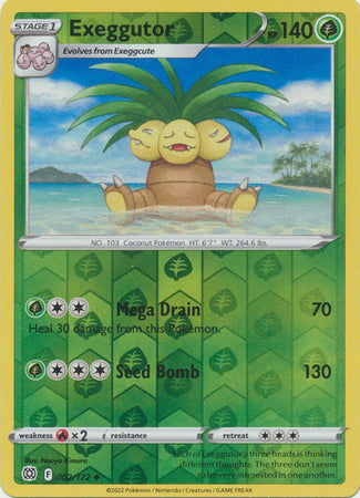 Exeggutor - 2/172 - Uncommon Reverse Holo