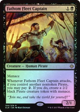 Fathom Fleet Captain - 106/279 - Rare FOIL