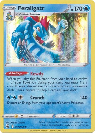 Feraligatr - 57/264 - Holo Rare