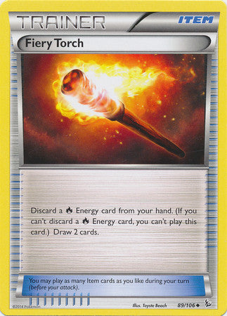 Fiery Torch - 89/106 - Uncommon