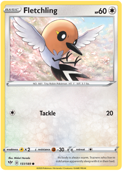 Fletchling - 151/189 - Common