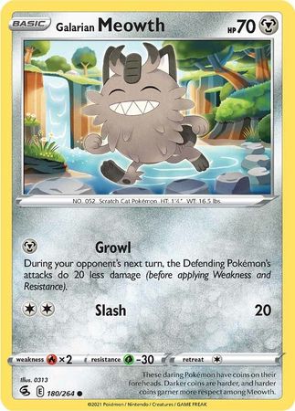 Galarian Meowth - 180/264 - Common