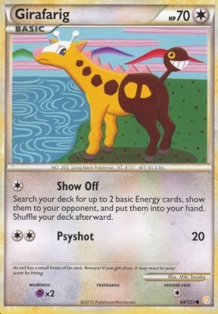 Girafarig - 64/123 - Common