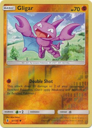 Gligar - 67/145 - Common Reverse Holo