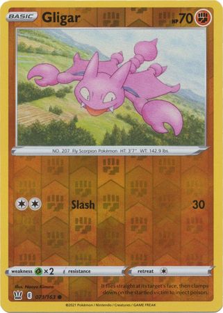 Gligar - 71/163 - Common Reverse Holo