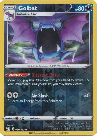 Golbat - 90/163 - Uncommon Reverse Holo