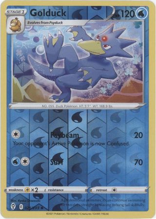 Golduck - 25/203 - Uncommon Reverse Holo