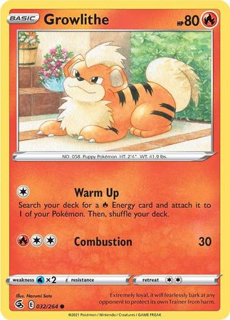 Growlithe - 32/264 - Common