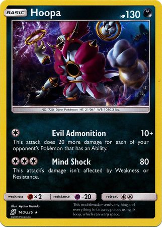 Hoopa - 140/236 - Holo Rare