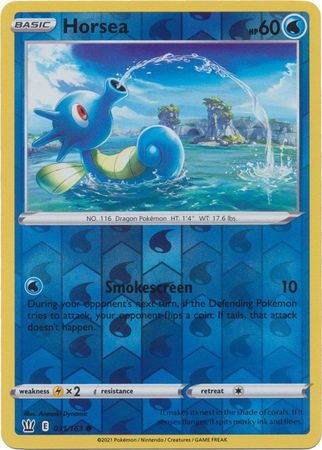 Horsea - 31/163 - Common Reverse Holo