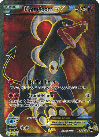 Houndoom Ex Full Art - 153/162 - Ultra Rare