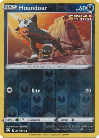 Houndour - 95/163 - Common Reverse Holo