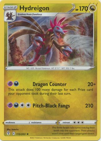 Hydreigon - 115/203 - Holo Rare